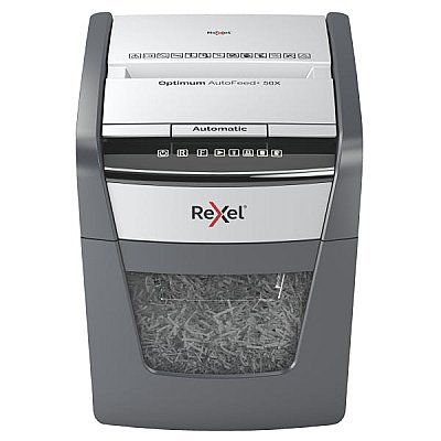 REXEL Niszczarka Optimum AutoFeed+ 50X + CASHBACK