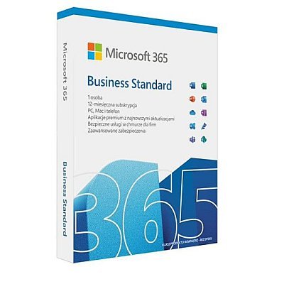 Microsoft 365 Business Standard PL P8 1Y Win/Mac Medialess Box