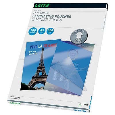 LEITZ iLAM UDT Folia do laminacji A3 100 mic. 100 sztuk