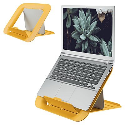 LEITZ Cosy Ergo Regulowana podstawka pod laptopa ciepła żółta + PROMOCJA Feel Good!