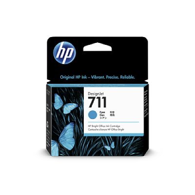 HP Tusz 711 niebieski Cyan CZ130A
