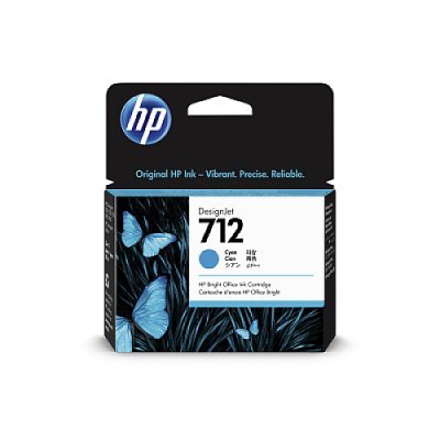 HP Tusz 712 niebieski Cyan 3ED67A