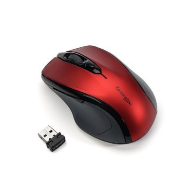 KENSINGTON Pro Fit Mysz bezprzewodowa rubinowa czerwień