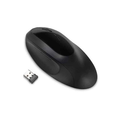 KENSINGTON Ergo Pro Fit Bezprzewodowa mysz z podwójnym łączem czarna