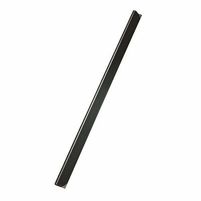 LEITZ Grzbiety wsuwane A4/12 mm do 100 kartek czarne 25 sztuk