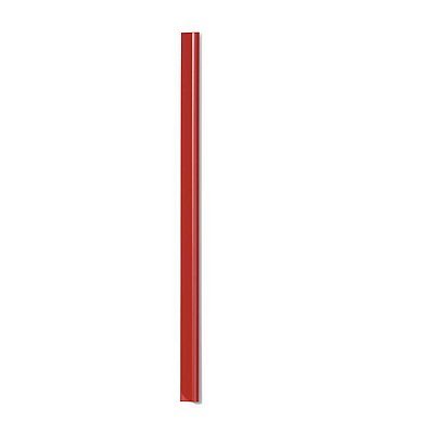 DURABLE Grzbiety zaciskowe 6 mm A4 czerwony