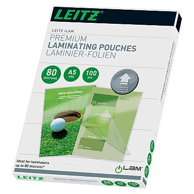 LEITZ iLAM UDT Folia do laminacji A5 80 mikronów 100 sztuk