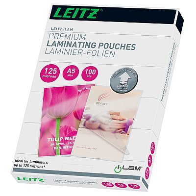 LEITZ iLAM UDT Folia do laminacji A5 125 mikronów 100 sztuk