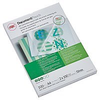 GBC Document™ Folie do laminacji A4 połysk 100 mic. 100szt.