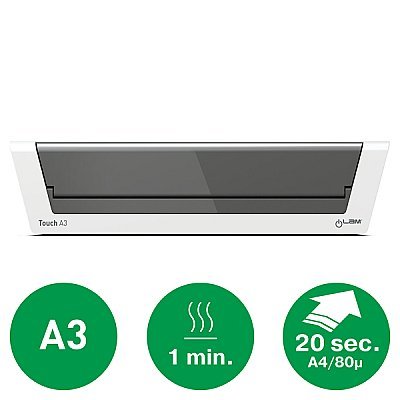 LEITZ iLAM Touch 2 Laminator A3 biały antracytowy