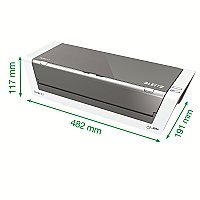 LEITZ iLAM Touch 2 Turbo Laminator A3 biały antracytowy