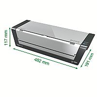 LEITZ iLAM Touch Turbo Pro Laminator A3 srebrny