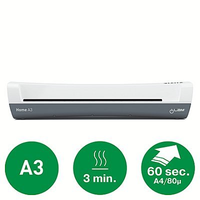 LEITZ iLam Home Laminator A3 biały szary