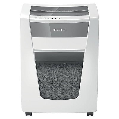 LEITZ Niszczarka IQ Office Pro P6+ 5 kartek 30l kosz + PROMOCJA Manual