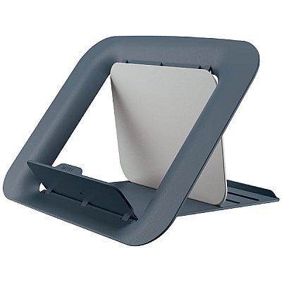 LEITZ Cosy Ergo Regulowana podstawka pod laptopa aksamitna szara + PROMOCJA Feel Good!