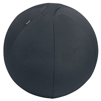 LEITZ Ergo Piłka do siedzenia z zabezpieczeniem przed niekontrolowanym toczeniem się 55cm ciemnoszara + PROMOCJA Feel Good!