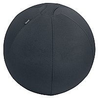 LEITZ Ergo Piłka do siedzenia z zabezpieczeniem przed niekontrolowanym toczeniem się 55cm ciemnoszara + PROMOCJA Feel Good!