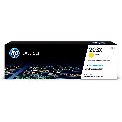 HP Toner 203X żółty Yellow CF542X