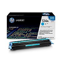 HP Toner 124A niebieski Cyan Q6001A
