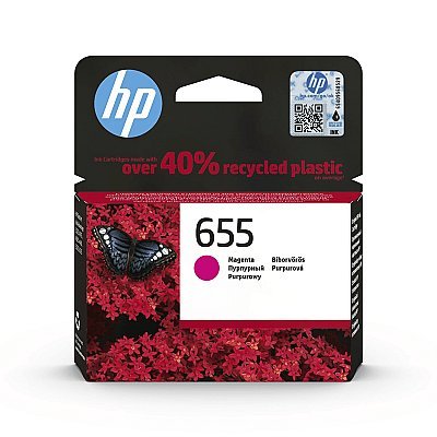 HP Tusz 655 różowy Magenta CZ111AE