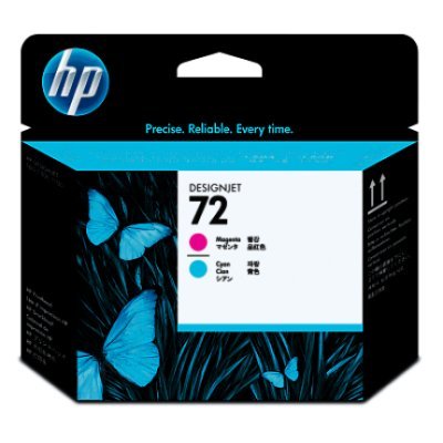 HP Głowica 72 różowy Magenta + niebieski Cyan C9383A