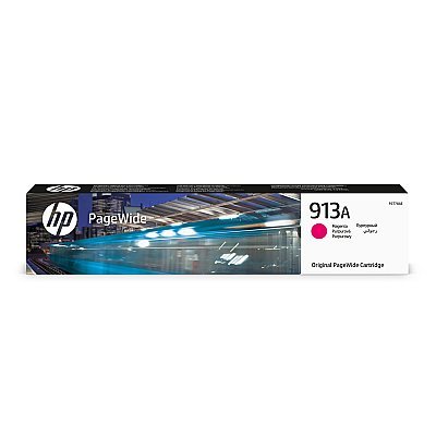 HP Tusz 913A różowy Magenta F6T78AE