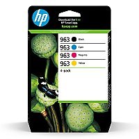 HP Zestaw tuszy: Tusz 963 czarny Black + CMY 963 6ZC70AE