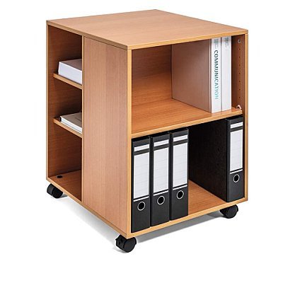 DURABLE Szafka biurowa 74 x 59 cm otwarta brązowa
