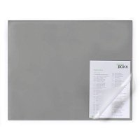DURABLE Podkład na biurko 650x500 mm z zabezpieczeniem krawędzi szary