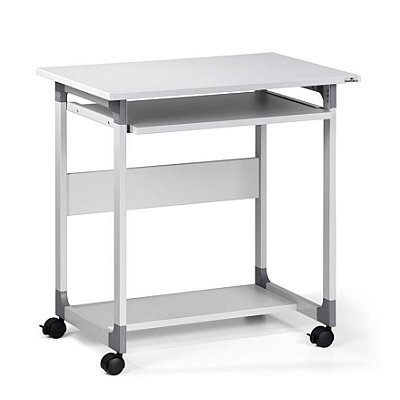 DURABLE Stolik do komputera szary