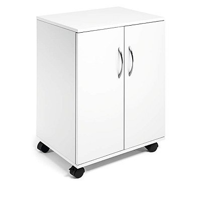DURABLE Szafka biurowa 74/53 zamknięta biały