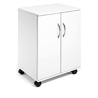 DURABLE Szafka biurowa 74/53 zamknięta biały