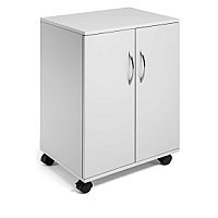 DURABLE Szafka biurowa 74/53 zamknięta szary