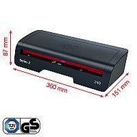 GBC Laminator 240 Home Office A4 + 5 folii do laminacji A4 75mic.