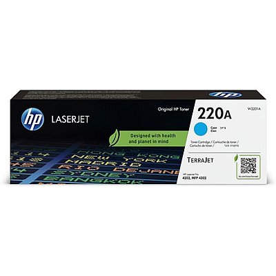 HP Toner 220A niebieski Cyan W2201A