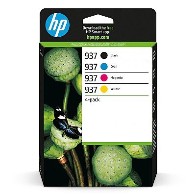 HP Zestaw tuszy 937 CMYK 6C400NE