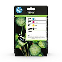 HP Zestaw tuszy: Tusz 950 czarny Black + CMY 951 6ZC65AE - DO WYCZERPANIA ZAPASÓW