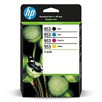 HP Zestaw tuszy: Tusz 953 czarny Black + CMY 953 6ZC69AE