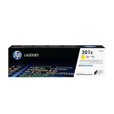 HP Toner 201X żółty Yellow CF402X