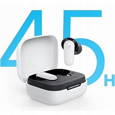 SOUNDCORE P30i Słuchawki bezprzewodowe BassUp™ IPX5 białe