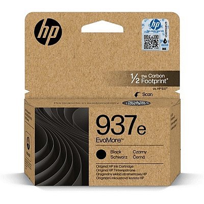 HP EvoMore Tusz 937e czarny Black 4S6W9NE
