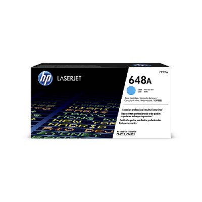 HP Toner 648A niebieski cyan