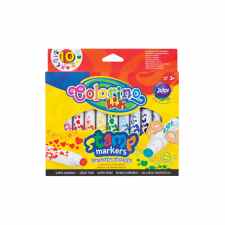 COLORINO Flamastry pieczątki 10 szt.