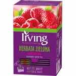 IRVING Herbata zielona malinowa 20 torebek