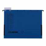 ELBA Chic Ultimate Teczka wisząca z płóciennymi boczkami granatowa