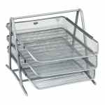 GRAND GR-069 Stojak na dokumenty srebrny