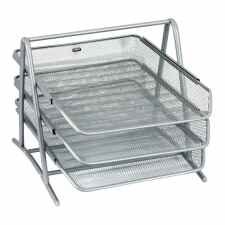 GRAND GR-069 Stojak na dokumenty srebrny