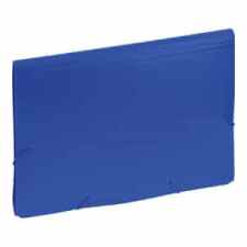 EAGLE Aktówka z przekładkami niebieska A4