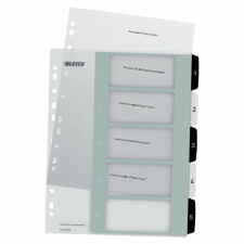 LEITZ Wow Przekładki z możliwością nadrukowania tekstu 1-5