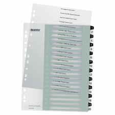 LEITZ Wow Przekładki z możliwością nadrukowania tekstu 1-20